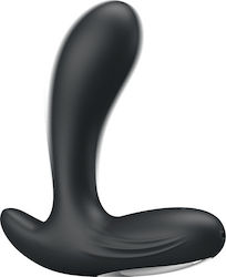 Pretty Love Backie Anal Vibrator Black 12.5cm