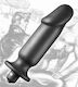 Tom of Finland Vibrating Plug Anal Plug mit Vibration Mittel Black 11.4cm