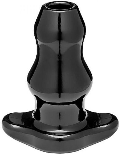 Perfect Fit Brand Double Tunnel Plug Large Πρωκτική Σφήνα Large Black 11.5cm