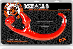 Oxballs Alien Tail Anal Plug Red