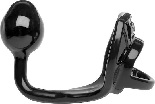 Perfect Fit Brand Armour Tug Lock Πρωκτική Σφήνα Black 10.1cm
