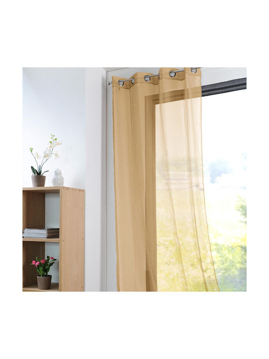 Пердета с Копчета S-F Monna Жълта 135x260см