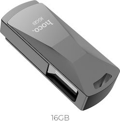 Hoco UD5 Wisdom 16ГБ USB 3.0 Стик Сив