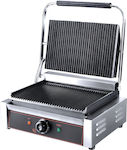 Karamco HEG-811E Commercial Sandwich Maker with Ribbed Top and Ribbed Bottom 2200W