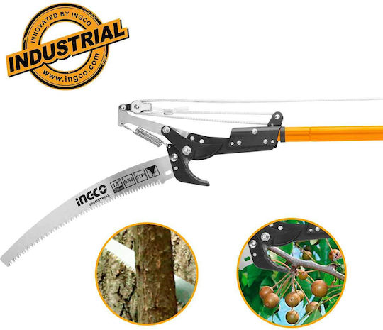 Ingco Telescopic Hacksaw with Extension Pruner 25mm/35cm HEPS25281