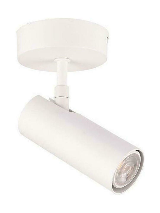 Eurolamp Single Spot GU10 White 145-25000