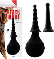 Chisa Novelties Black Mont Unisex Douche Set Πρωκτικό Ντους Black 15cm