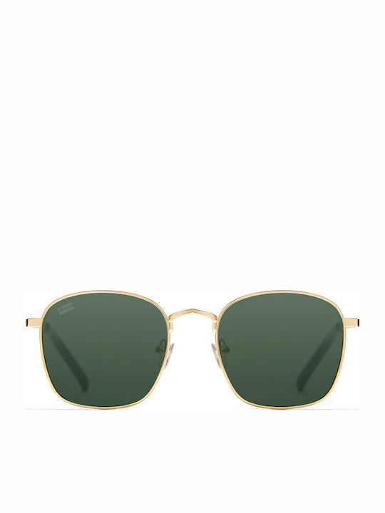 D.Franklin Sunglasses with Black Metal Frame and Green Lens DFKSUN0443-0160-UNI