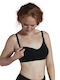 Carriwell Seamless Nursing Bra Μπουστάκι Εγκυμοσύνης & Θηλασμού με Clips Μαύρο