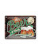 Nostalgic Art Handgefertigte Metallische Wanddekoration 20x15cm