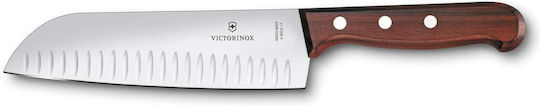 Victorinox Rosewood Knife Santoku from Stainless Steel 17cm