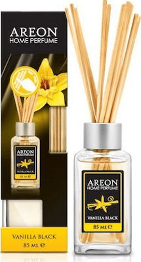 Areon Raumdüfte Sticks mit Parfüm Vanille Schwarz PS10 85ml