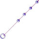 Seven Creations Anal Beads Med Perle anale Violet 38cm