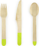 Set de 18 piese de lemn Cutlery-Lahani.