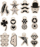 Foam seals various designs 1pcs.