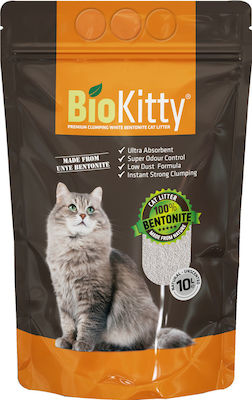 Biokitty Natural Clumping Odour Control Cat Litter 10lt