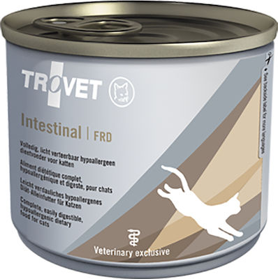 Trovet Intestinal Wet Food for Adult Cats with Gastrointestinal Disorders In Can with Rice / Fish 1pc 190gr