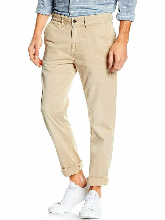 Pepe Jeans Sloane Men's Chino Trousers Beige