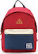 Bagtrotter Dunkelrot Schulranzen Rucksack Junior High-High School Rot