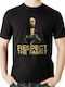 TRICOU RESPECT FAMILIE NEGRU