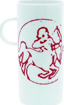 Salt & Pepper Archer Mug Ceramic White