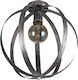 ARlight Deckenleuchte 18cm Silber mit Fassung E27