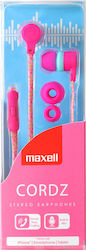 Maxell Cordz In-ear Handsfree with 3.5mm Connector Pink