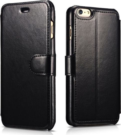 Xoomz XIP 6015 Brieftasche Synthetisches Leder Schwarz (iPhone 6/6s Plus)
