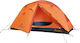 Ferrino Tent Solo Camping Tent Igloo Orange with Double Cloth 4 Seasons for 1 Person Waterproof 3000mm 210x70x90cm