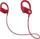 Beats Powerbeats In-ear Bluetooth Handsfree Ακουστικά με Αντοχή στον Ιδρώτα Κόκκινα
