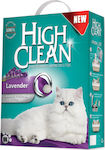 High Clean Clumping Odour Control Cat Litter Lavender 10lt