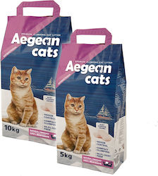 Aegean Clumping Odour Control Cat Litter Baby Powder 5kg