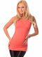 Purpless 7005 Top Maternity Tops Portocaliu
