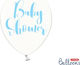 Transparent balloon "Baby Shower" 30cm 5pcs.