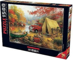 Puzzle Camping Friends Chuck Pinson 2D 1500 Κομμάτια