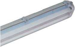 Geyer Double-Ended Outdoor Lighting Batten T8 with 2 Slots for LED Bulbs 60cm