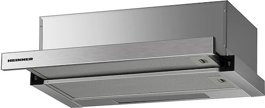 Heinner Συρόμενος Απορροφητήρας 60cm Inox