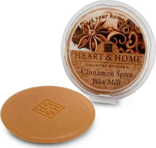 Heart & Home Weihnachtliches Raumduft Wax Melt mit Süßer Zimt Duft 275050202 26gr