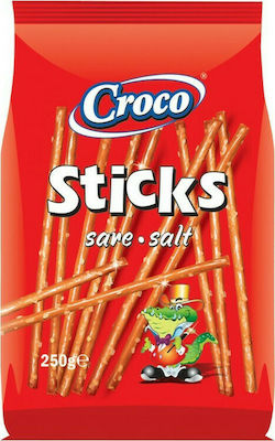 Croco Crackers Sticks Salt 1x250gr