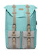 Polo Canvas Fabric Backpack Light Blue 15lt