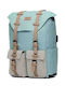 Polo Canvas Fabric Backpack Light Blue 15lt