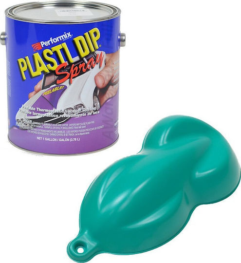Plasti Dip Protective Car Paint 1000ml in Turquoise Color