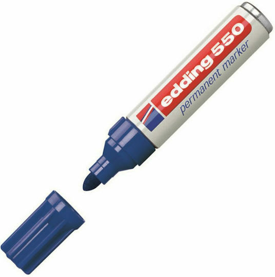 Edding 550 Permanent Marker 4mm Blue