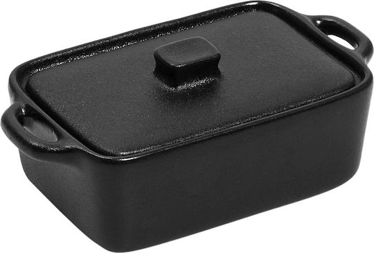 Espiel Lava Гърне Керамично Black 16x8.8см 1бр