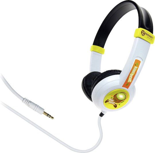 Geemarc Kiwibeat Music 101 On Ear Слушалки Бели