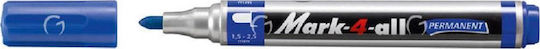 Stabilo 651 Mark 4 All Permanent Marker 2.5mm Blue
