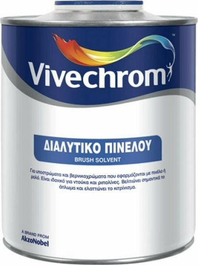 Vivechrom Thinner Διάφανο Πινέλου 750ml