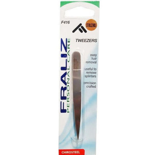 Fraliz Τσιμπιδάκι Φρυδιών με Λεπτή Μύτη F416 Ασημί