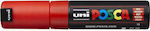 Posca PC-8K Marker permanent 8mm Roșu 1buc