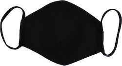 Mc Decor Υφασμάτινη Μάσκα Προστασίας Zero Black Oval Υφασμάτινη 1τμχ